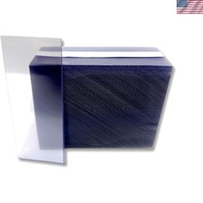 250 Clear Plastic Tags - 1.25x3 inch Shelf Label Holders for Easy Organization