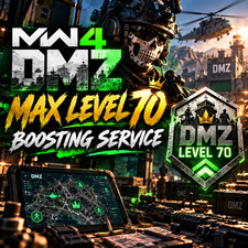 Call of Duty Modern Warfare 4 COD MW4 DMZ Max Level 70 Boost - All Platforms