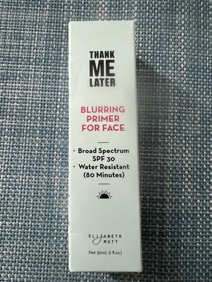 Thank Me Later Blurring Face Primer SPF 30   Hydrating Makeup Base for Smooth...