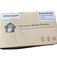 WIWACAM WiFi Bird Box Camera Security Cam, 4K HD WLAN, Live Video to Phone - NEW