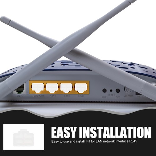 50 Pcs Router -Schnittstelle Staubstopfen Hafenschutz Laptop-Staubschutz - Photo 6 sur 12