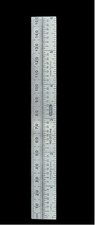 General Tools 311-me Stainless Steel Precision Pocket Rule 34 W X 6 L In.
