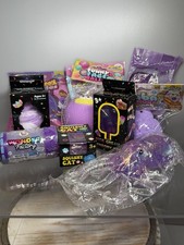 10 Pc PURPLE Sensory Squishy Toy Lot NEW SEALED Items Squishy Bundle Fast Ship