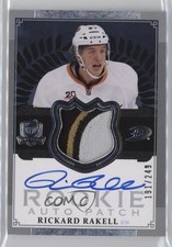 2013-14 Upper Deck The Cup Rookie 191/249 Rickard Rakell #122 Patch Auto lk8