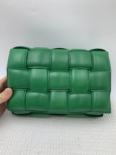 Bottega Veneta Padded Cassette Crossbody Bag – Parakeet Green