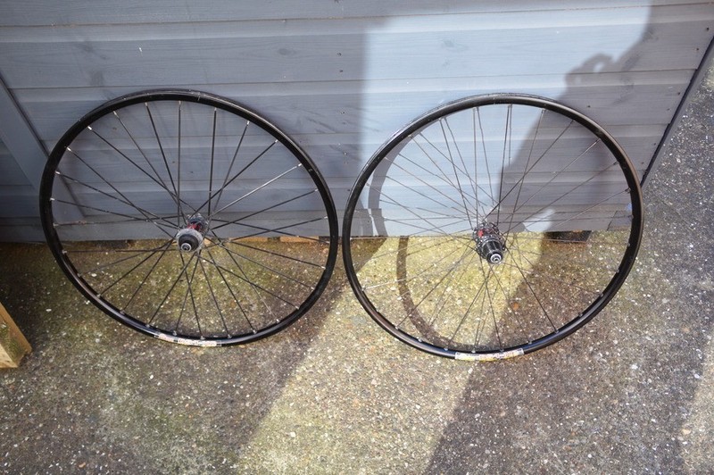 DT Swiss 240s Hubs / Sun Rims DS1 – XC Rims 26” Center Lock Disc Brake Wheel Set