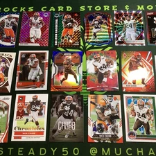 Nick Chubb NFL Football Card Lot (20) Mixed Brands PRIZM / Inserts 📈🔥