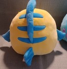 Lot Of 2 Disney Pixar Squishmallows 10" Flounder & 10" Sully Excellent Preowned — photo 6