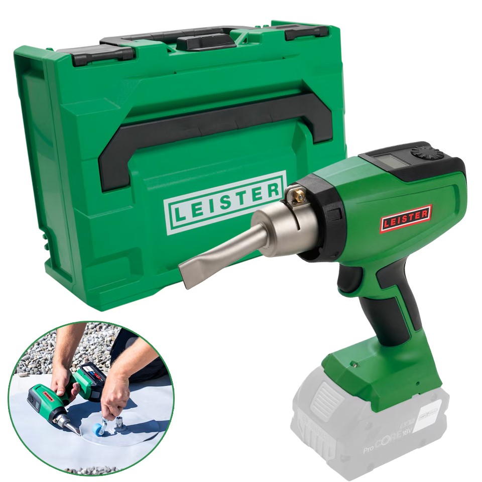 Leister NEXHEAT 300 A-LP Cordless Overlap Welding Kit – Plastic
