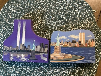 Cat s Meow New York City Skyline & Ground Zero Tribute Shelf Sitters Lot 2