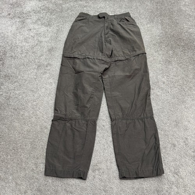 #ad #ad Vintage 90s Columbia Convertible Pants To Shorts Mens Small Brown Outdoor Hiking $25.99