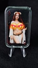 1 oz silver bar "Lindsey-Ace of Diamonds" naughty colorized W/COA