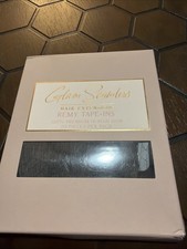 Glam Seamless Hair Extensions Remy Tape-Ins 16in Color 1C