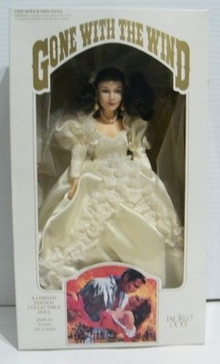 Gone with the Wind World Doll 71164 White Wedding Dress Doll 1989