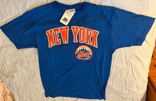 NEW Vintage 1980s New York Mets MLB Made In USA Starter T-Shirt Size Large NWT