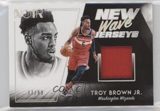 2018-19 Panini Noir New Wave Jerseys 17/99 Troy Brown Jr #NW-TBJ pr9