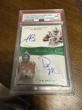 2019 Panini Flawless AJ Brown/DK Metcalf Flawless Dual Signature /25 READ