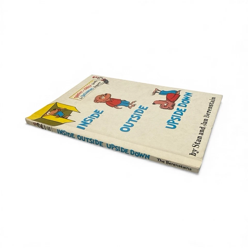 Dr. Seuss Inside Outside Upside Down First Edition 1968 Hardcover Vintage - Image 2 of 4