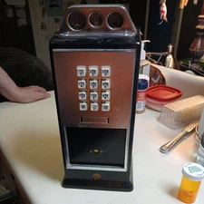 Automatic Electric Payphone 3 Slot Upper Housing Telephone Old Phone Black