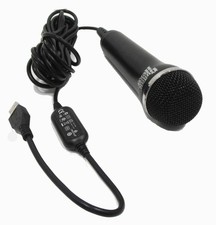 Guitar Hero USB Microphone Xbox 360/PS3/Wii Rock Band Tested Working 