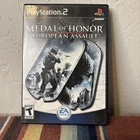 PS2 Medal of Honor European Assault Complete Black Label