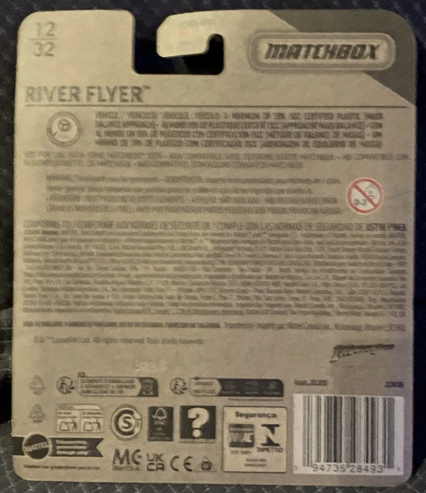 2025 MATCHBOX INDIANA JONES RIVER FLYER AEROPLANE PLANE SKY BUSTERS SKYBUSTERS - Image 3 of 3