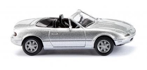 Wiking 018807 - 1/87 Mazda MX5 - Silverstone Met. - New