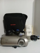 Sharp XR-11XC Multimedia DLP Projector  2000 Lumen Projector w/ Case and Remote