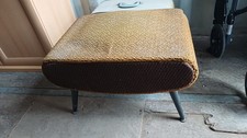 A Stylish Sherborne Mid Century Sewing Foot Stool - Box With Dansette Style Legs