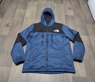The North Face Jacke - Himalayan Hooded Insulated - Herren Large - Navy Blau