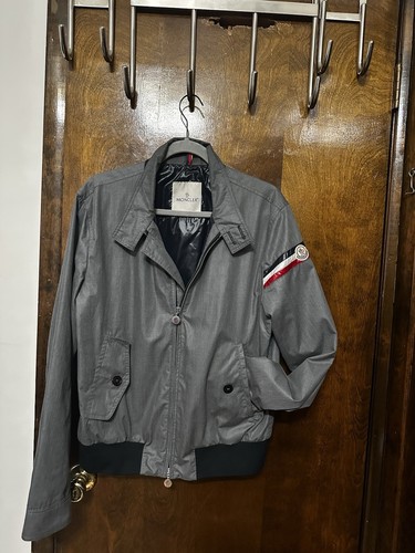 Moncler Jacket Collection Primavera /Estate Tissu Prele Men’s Sz 3 Grey /Gray - Picture 1 of 12