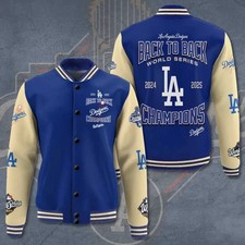 Los Angeles Dodger LA 2025 World Series Champions Baseball Jacket S-5XL