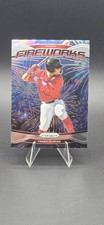 2025 Panini Prizm Fireworks Franklin Arias #18 Boston Red Sox Rookie