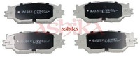Ashika 50-02-223 Bremsbelagsatz FüR Scheibenbremse Bremsbelagsatz FüR Lexus