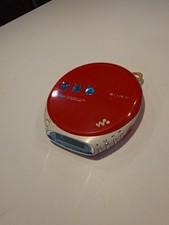 Sony Psyc D-EJ360 Red CD Walkman G-Protection - AS-IS Parts Or Repair
