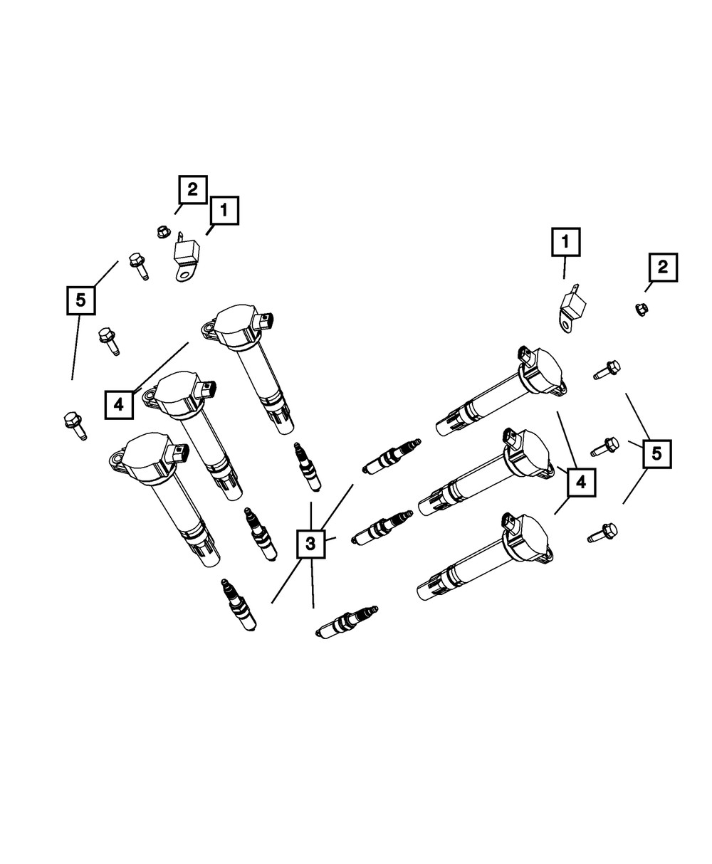 Genuine Mopar Spark Plug 68303923AA