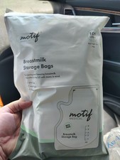 Motif Medical Grade 8 Oz Breast milk Bags 100 Count NEW,