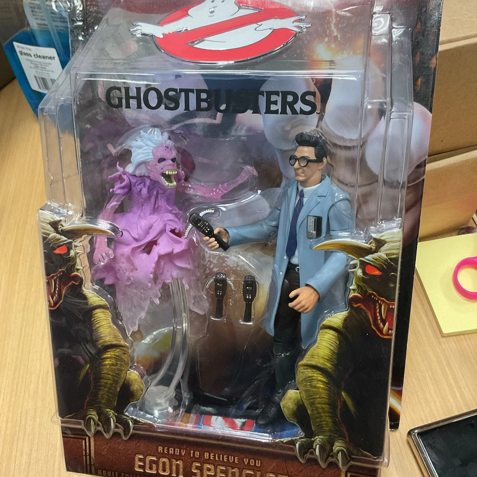 Figura Coleccionista Egon Spangler Cazafantasmas Matty Harold Ramis Bibliotecario Mattel Foto 2 de 4