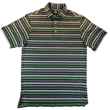 FootJoy Polo Shirt Small Champions Golf Club Logo Short Sleeve Performance