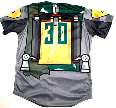 Konnor Griffin Autographed Signed Game Worn Used Greensboro