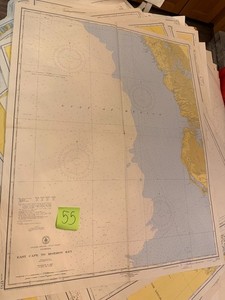 East Cape to Mormon Key - US Coast & Geodetic Survey Nautical Maritime Map