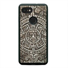 Mexico Aztec Mayan Devil Sculpture Case Cover For Google Pixel 3 3XL 2XL