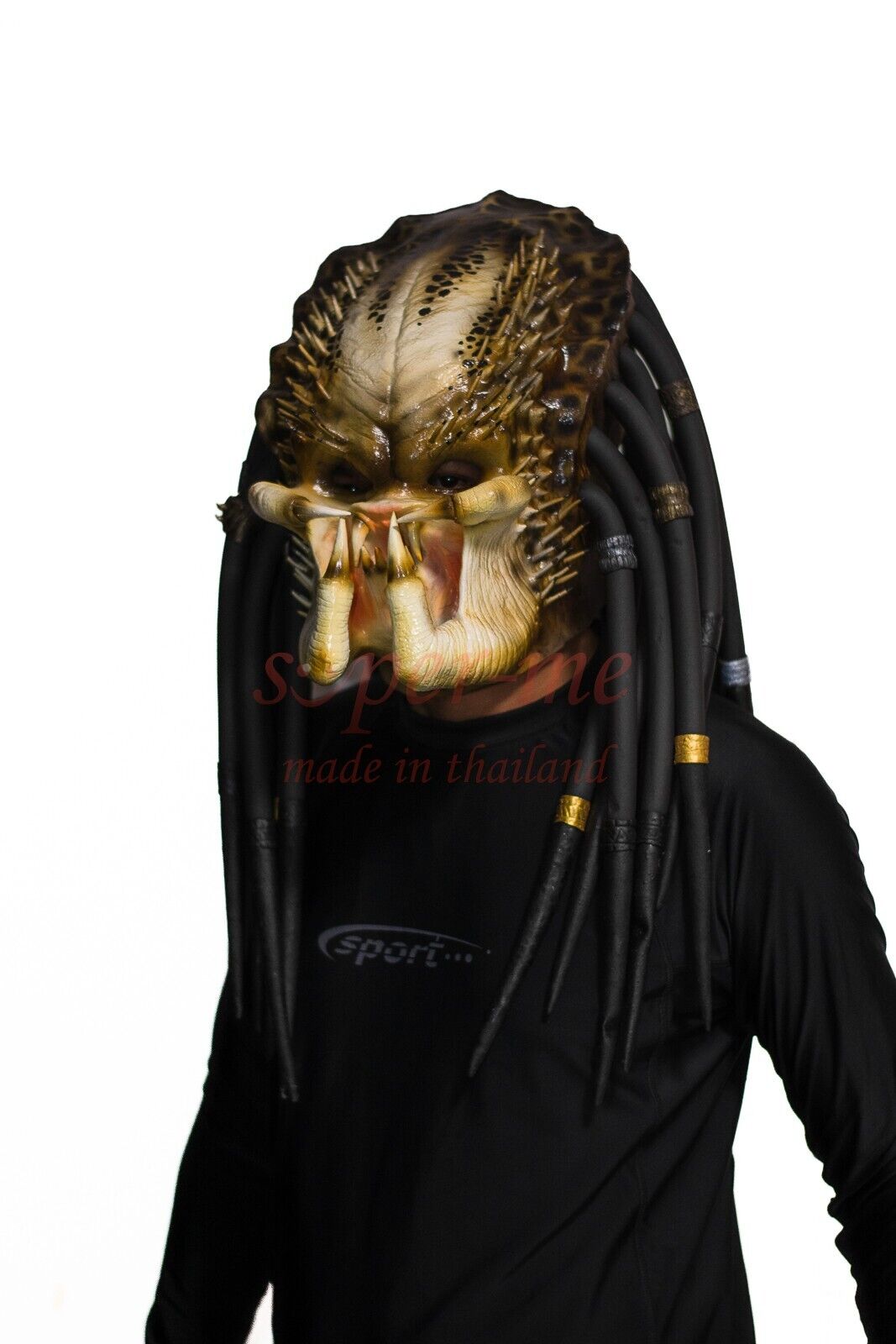 Elder Predator Latex Rubber Full Mask Replica Cosplay Halloween Costume Party