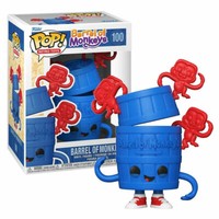 "Funko Retro Toys: Fass Mit Affen 3,75\" Pop Vinyl Figur 100 Brandneu"