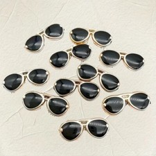 Dollhouse Sunglasses For Little Dolls or Figures 1/12 Scale No Earhooks
