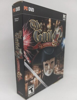 The Guild 2: Venice PC Game * Windows XP/Vista * Brand New & Sealed Retail Box