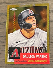 2022 Topps Chrome Platinum Gold Prism Refractor Daulton Varsho #28 SSP