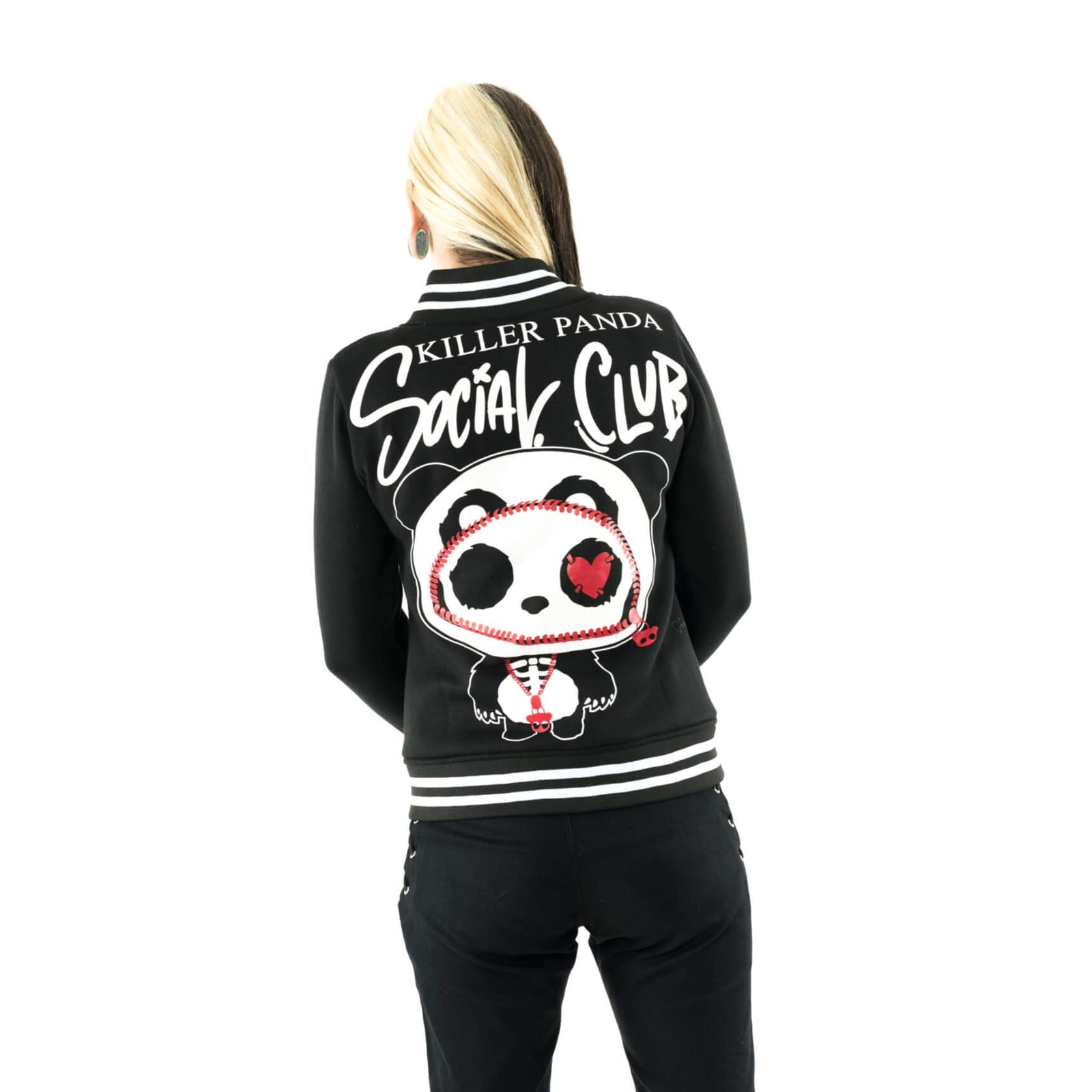 KP SOCIAL CLUB VARSITY LADIES BLACK image 2