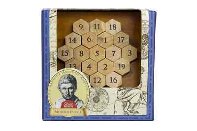 Aristotle's Wood Number Brain Teaser Puzzle Professor Puzzle New | eBay