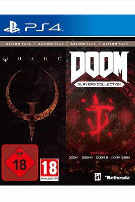 Quake + DOOM Slayers Collection - ID Action Pack Vol. 1 - PS4 - BLITZVERSAND NEU